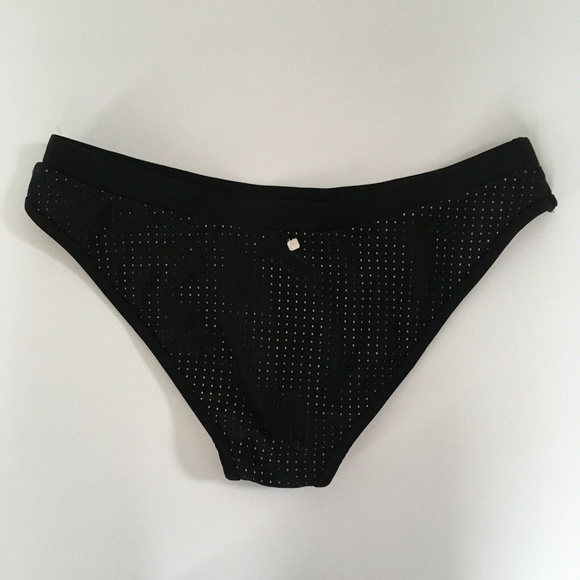New Fabletics Valentina Bikini Bottom Black Size L - Picture 4 of 5